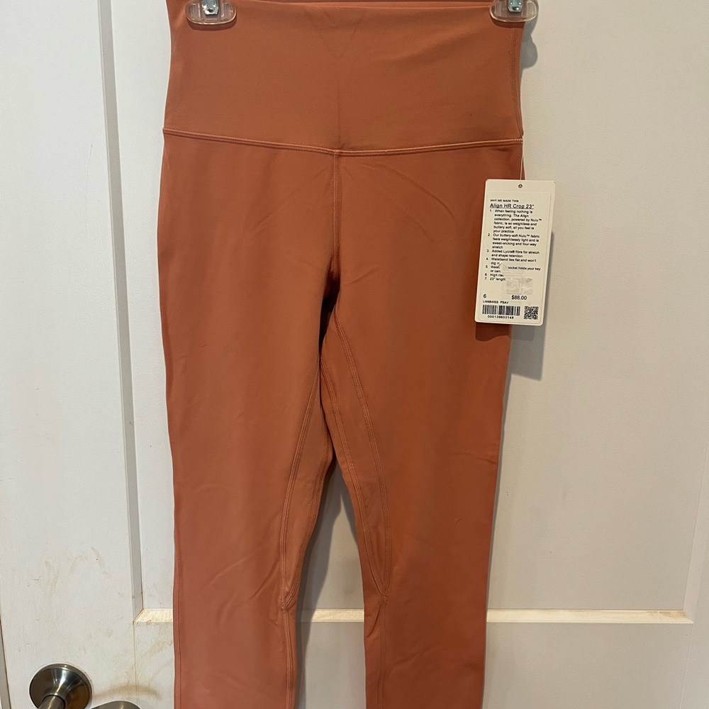 Lululemon Align leggings 23’ NWT 6